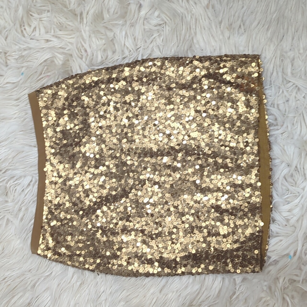 Broadway & broome sequin skirt